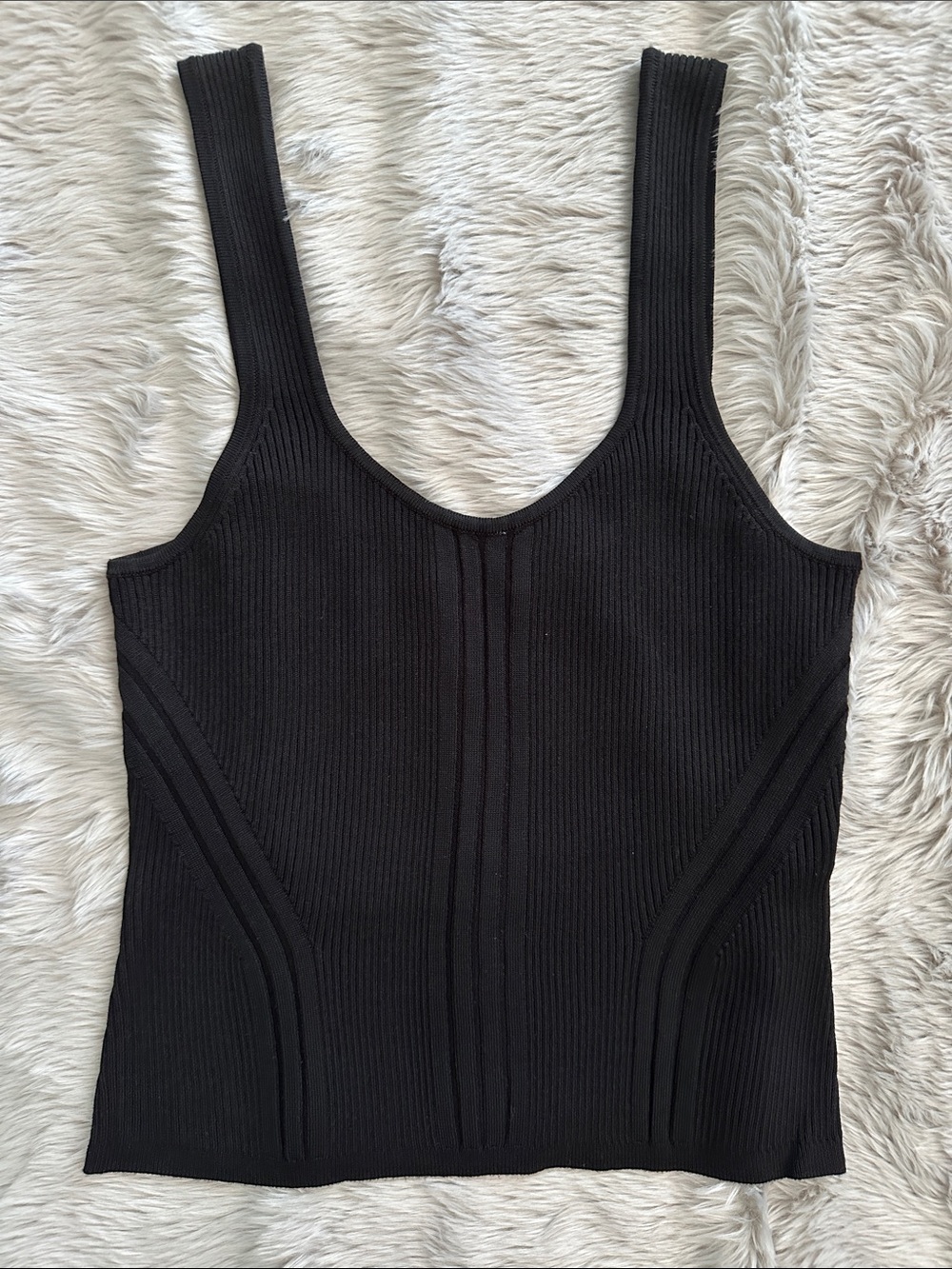 WHBM Ribbed Sweater Tank - Picture 4 of 9
